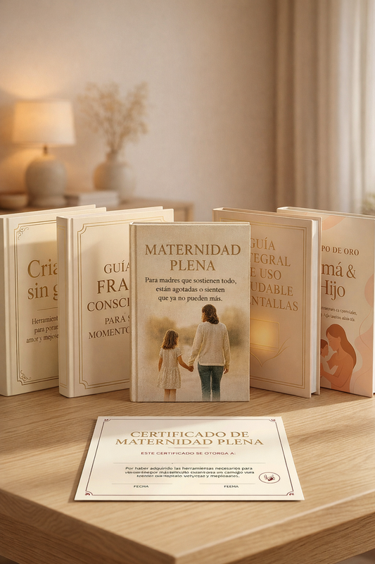 Libro de Maternidad + 5 Bonos de Regalo 🎁